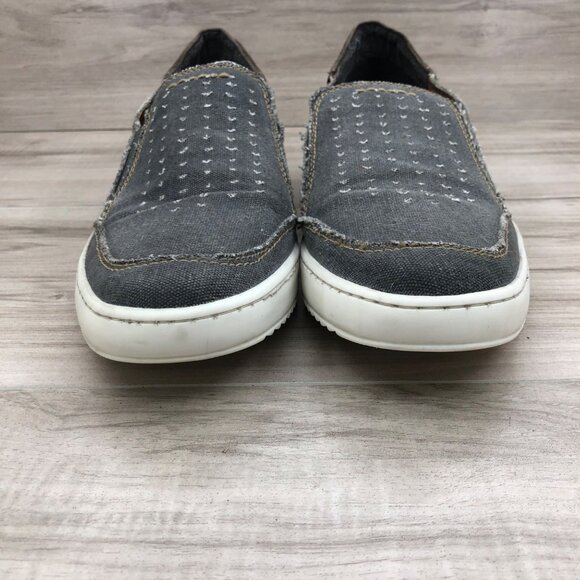 Roan by Bed Stu Shoes Mens 10 Kayson Denim Suede Slip On Loafer Casual main image 4